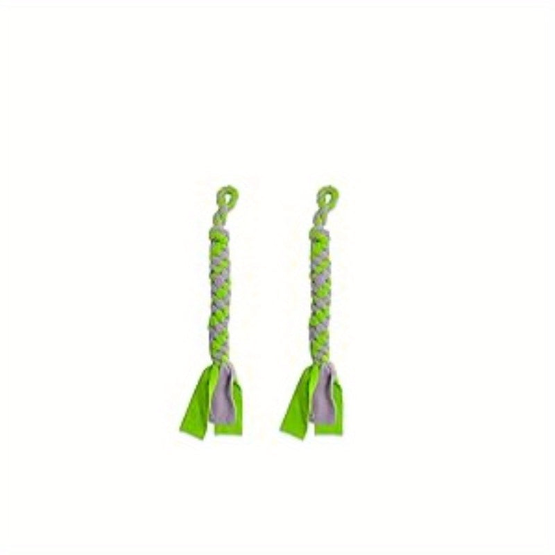 Interactive Flirt Pole Dog Toy Durable Teaser Wand Tassel