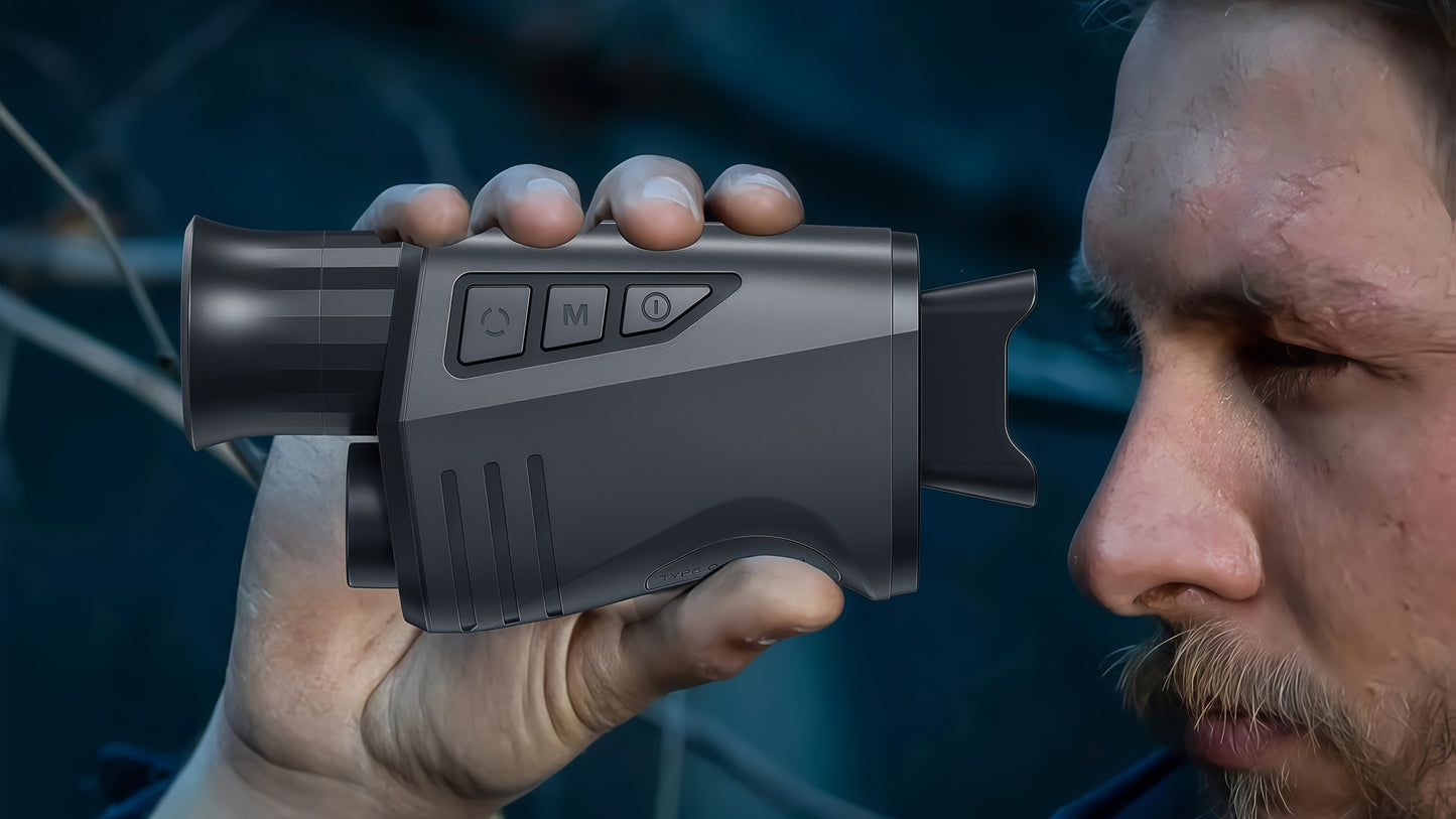 KLZO 32GB Night Vision Monocular With USB C Charging