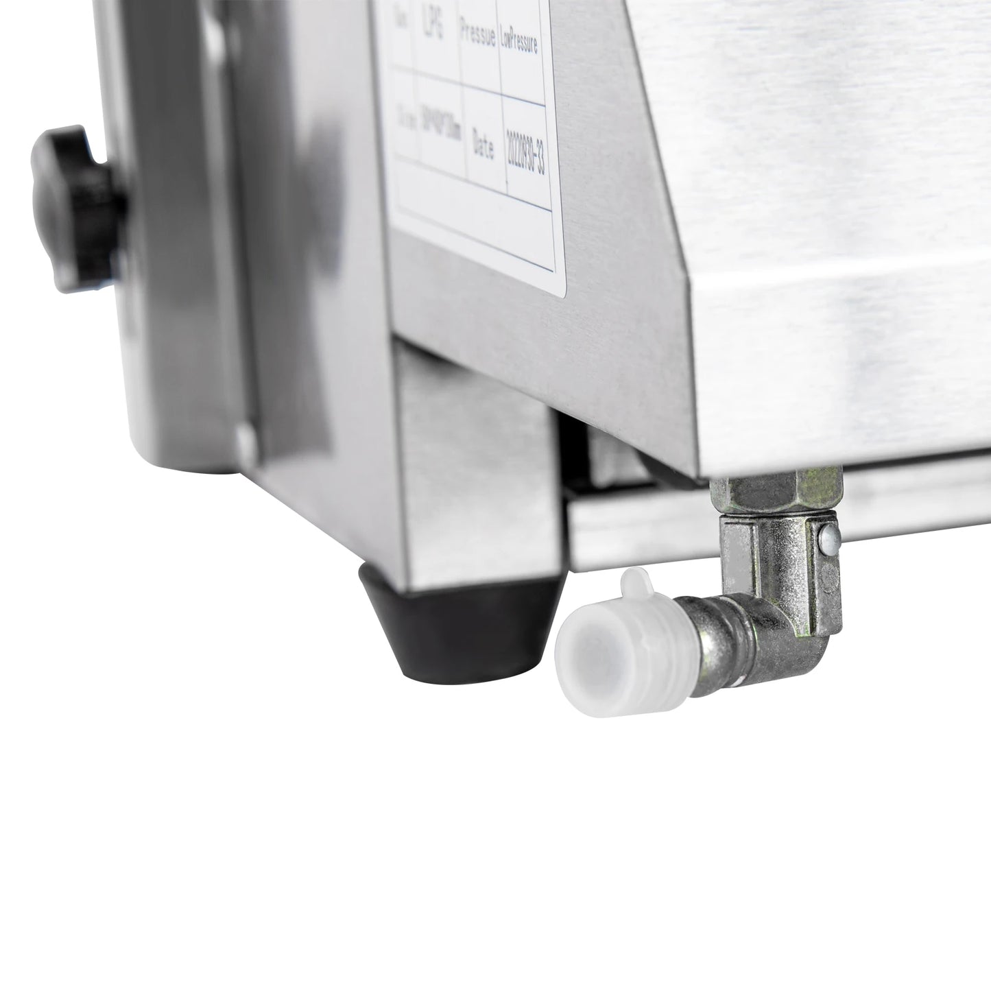 Stainless Steel Smokeless Barbecue Grill 4 Burners LPG Gas Grill Portable BBQ Grill Removable for Outdoor Patio Garden