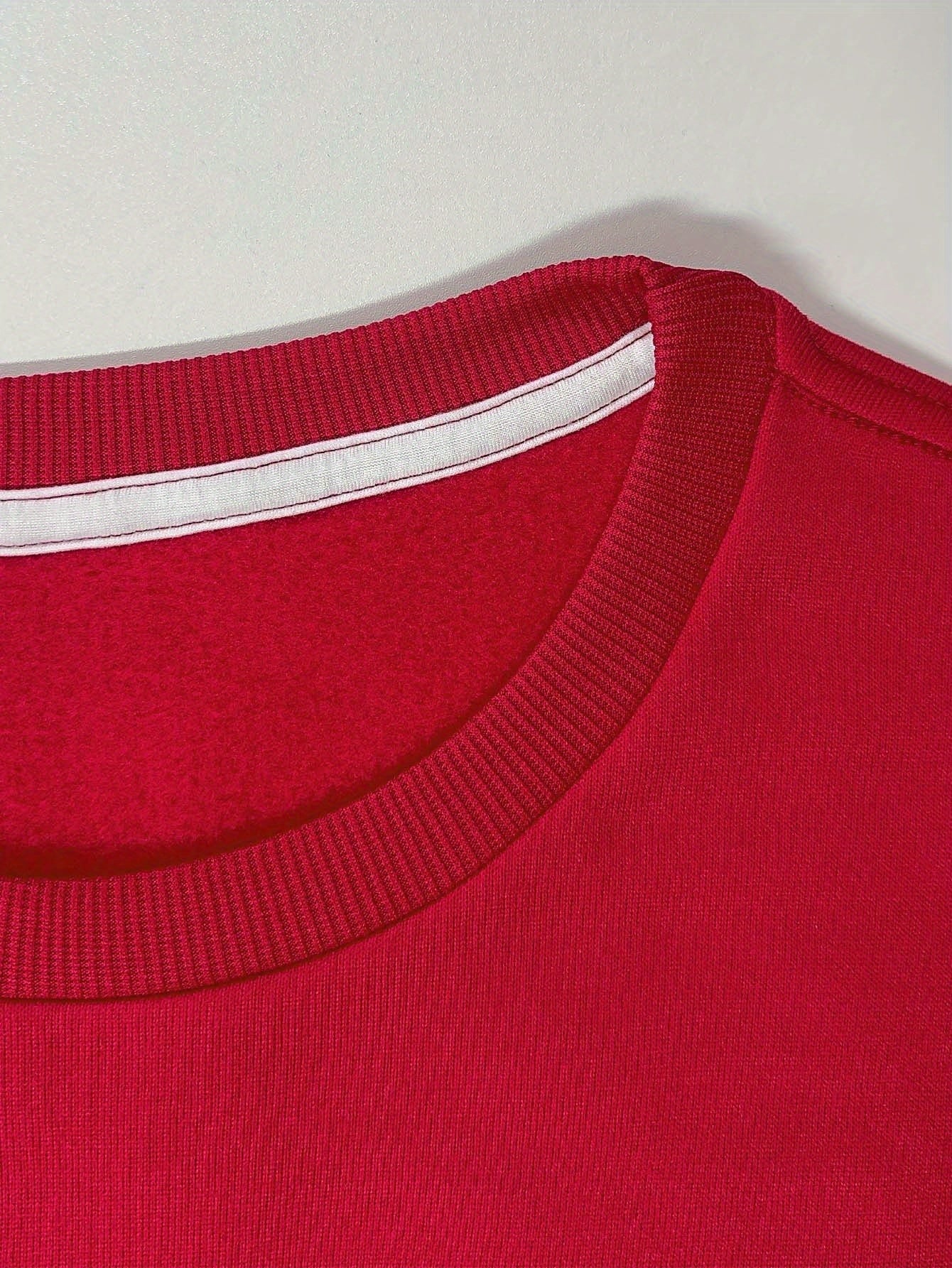 Sobriety Recovery Women's Plus Size Sweatshirt Geometric Pattern Crew Neck Fall Winter