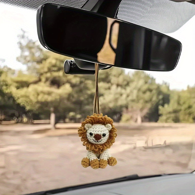 Six Animal Plush Knitting Kit For Beginners With Yarn Pattern And Video Tutorial Lion Flamingo Zebra Fox Bee Deer