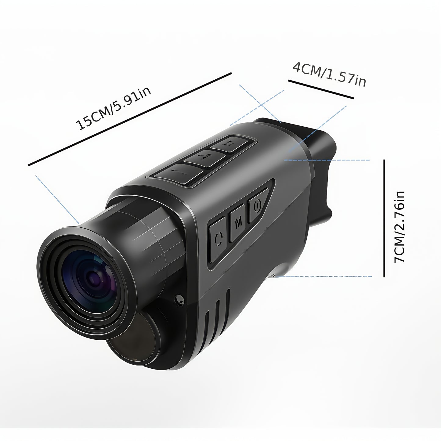 KLZO 32GB Night Vision Monocular With USB C Charging