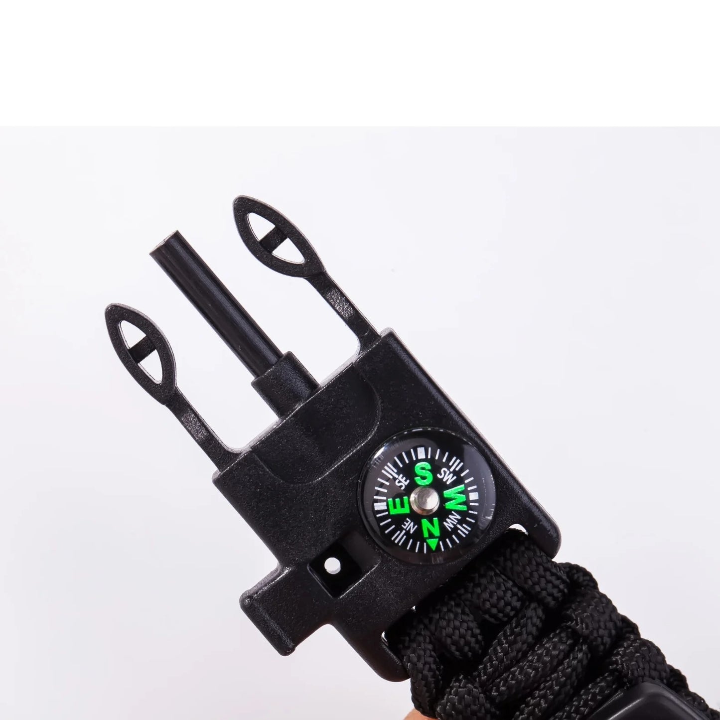 Paracord Survival Watch With Compass And Luminous Dial