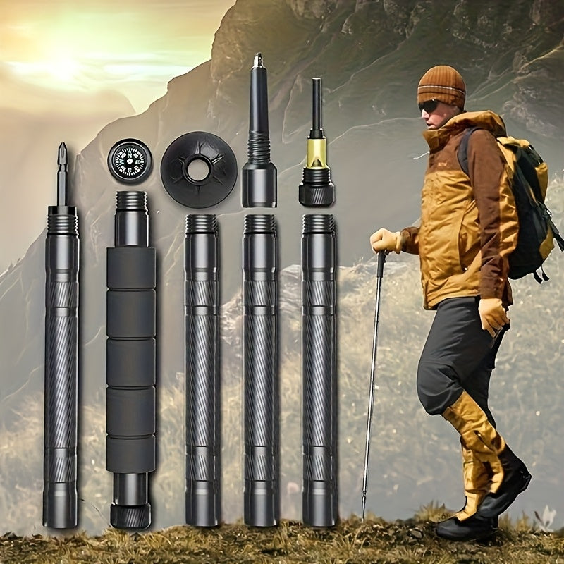 Lightweight Detachable Hiking Pole With Foldable Stick