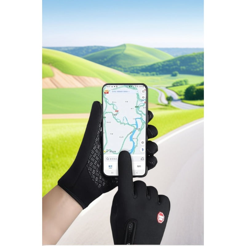 Mens Thermal Touchscreen Gloves Windproof Waterproof Skiing