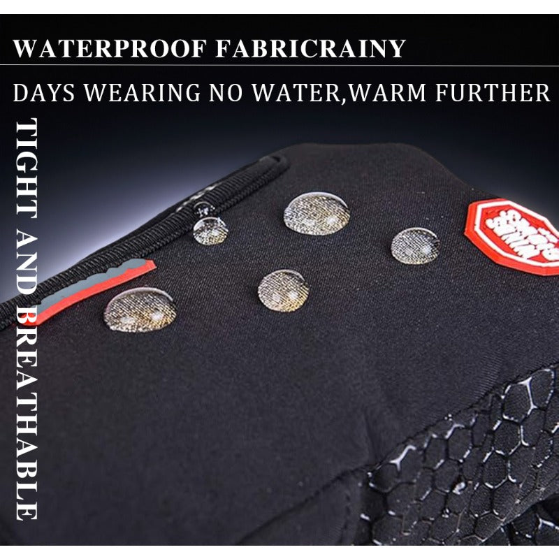 Mens Thermal Touchscreen Gloves Windproof Waterproof Skiing