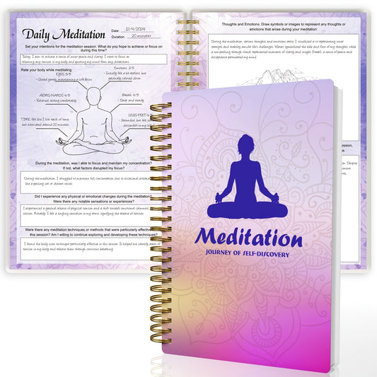 A5 Meditation Journal Daily Reflection Spiritual Seekers