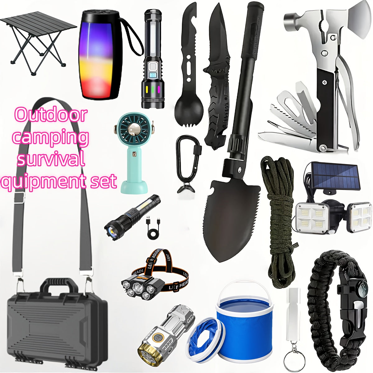 Hot Selling Single Toolbox Survival Equipment Outdoor Tools