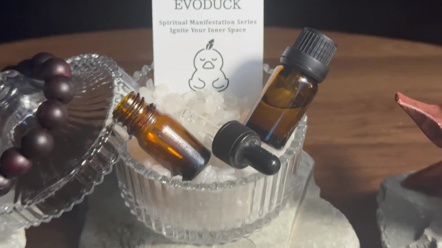 Law Of Attraction Candle White Sage 6oz With Crystal