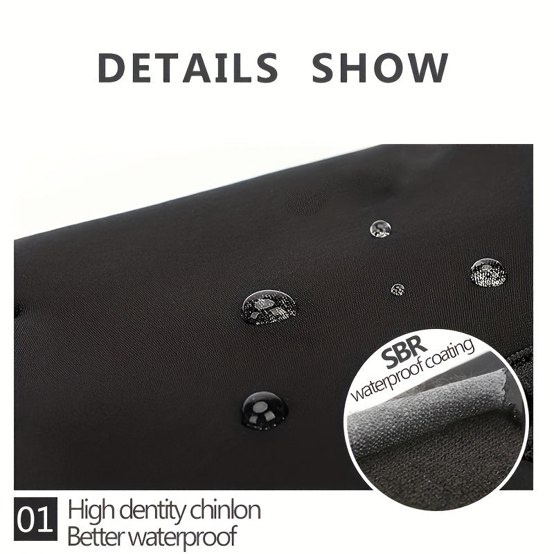 Mens Thermal Touchscreen Gloves Windproof Waterproof Skiing