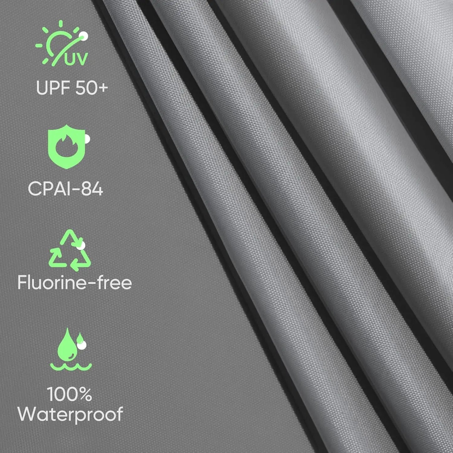 10x10 Heavy Duty Pop Up Canopy Tent Waterproof 11ft Interior