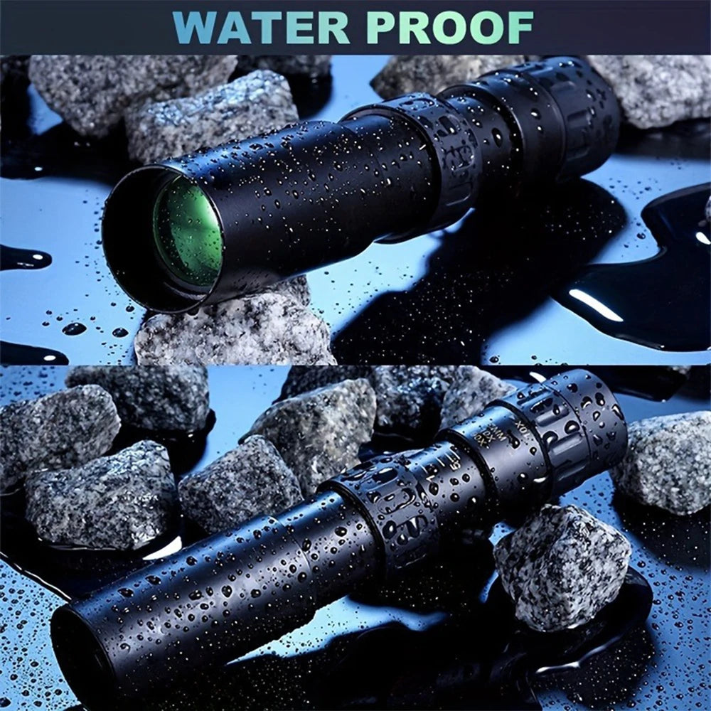 Manual Focus Rubber Monocular Telescope For Birdwatching