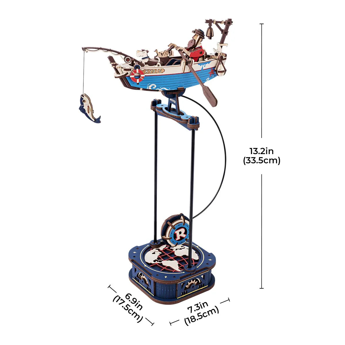 Robotime Rokr Gravity Swing Model Building Kit Puzzle