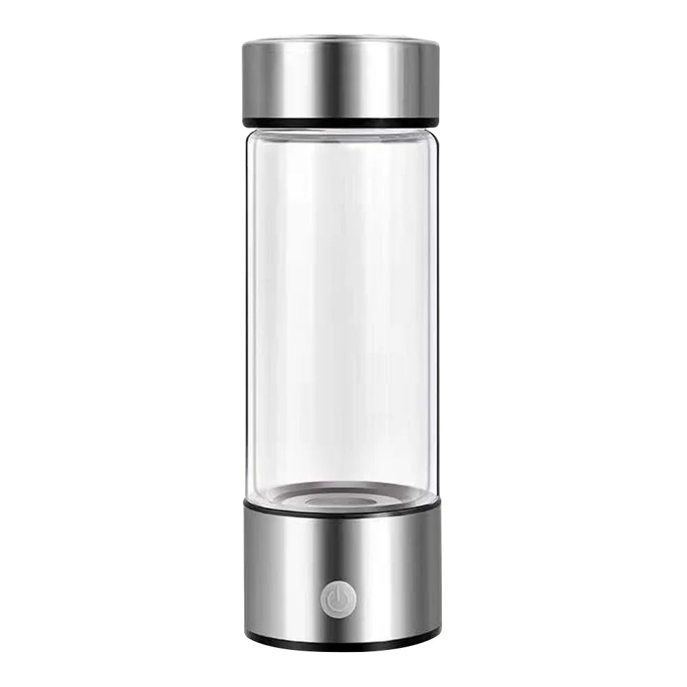 420ml Hydrogen Water Bottle USB Rechargeable Electric Hydrogen Rich Water Generator Portable Antioxidant Lonizer