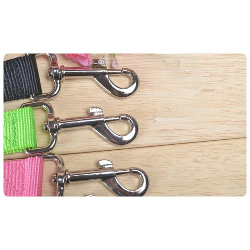 Adjustable Pet Lead Belt Traction Walking Leash for Dogs and Cats Free Rope Jogging Supplies