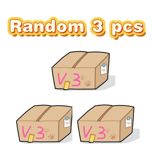 Lafufu V3 Blind Box Macaron Pendant Vinyl Doll Keychain