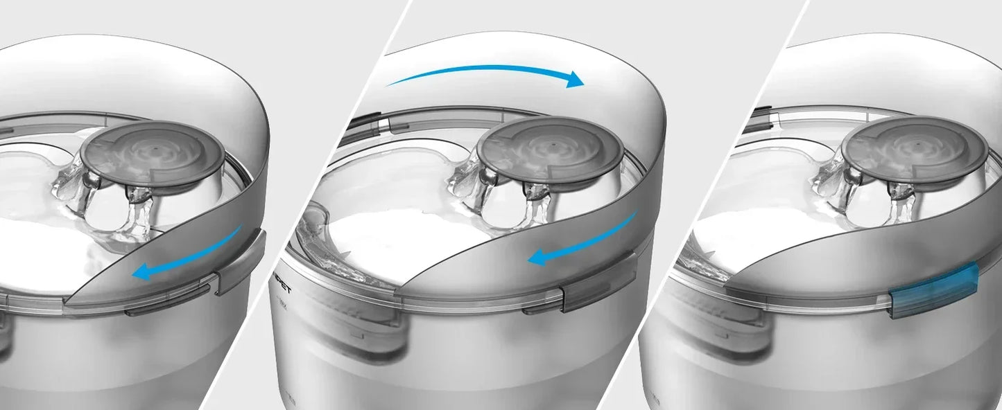 NPET Large Dog Water Fountain 2 Gallon Automatic Dispenser