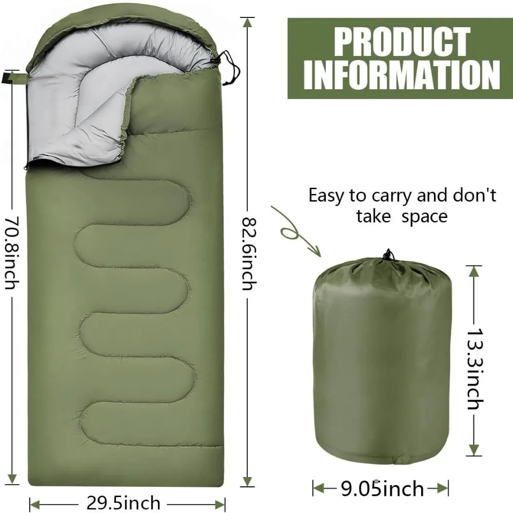 Portable Waterproof Camping Sleeping Bag All Season
