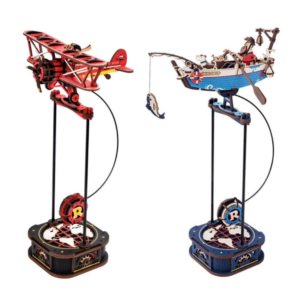 Robotime Rokr Gravity Swing Model Building Kit Puzzle