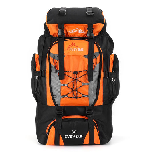 80L Mountaineering Backpack Large Capacity Travel Rucksack