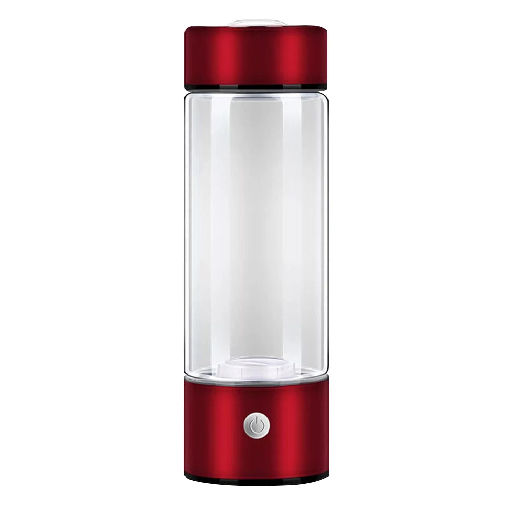 420ml Hydrogen Water Bottle USB Rechargeable Electric Hydrogen Rich Water Generator Portable Antioxidant Lonizer
