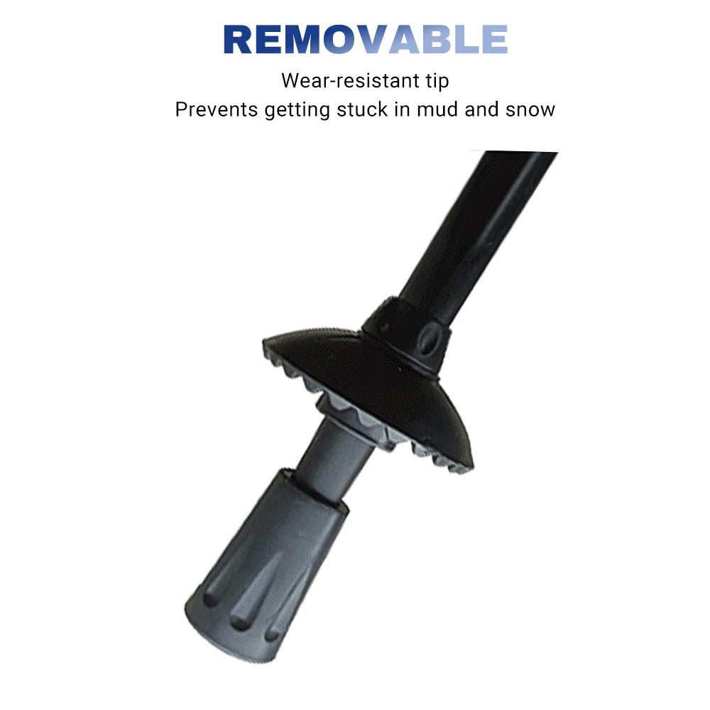 Trekking Poles Aluminum Alloy Telescopic Walking Antishock